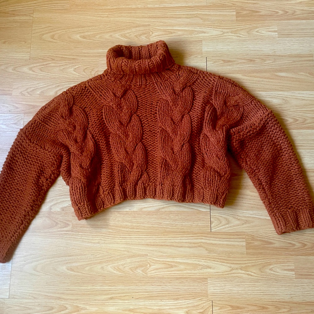 VICI knit caramel sweater